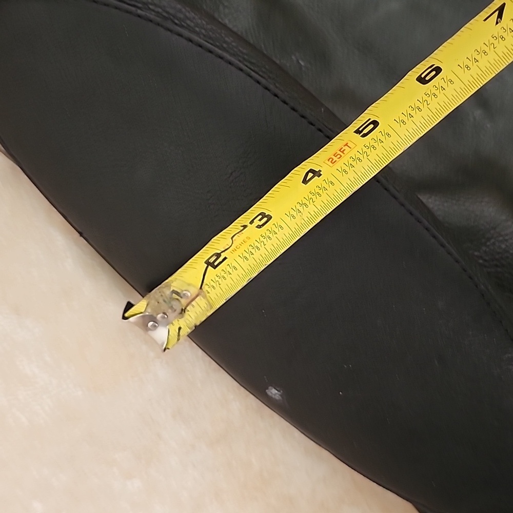 Thacker New York Black Leather Backpack - Picture 12 of 12